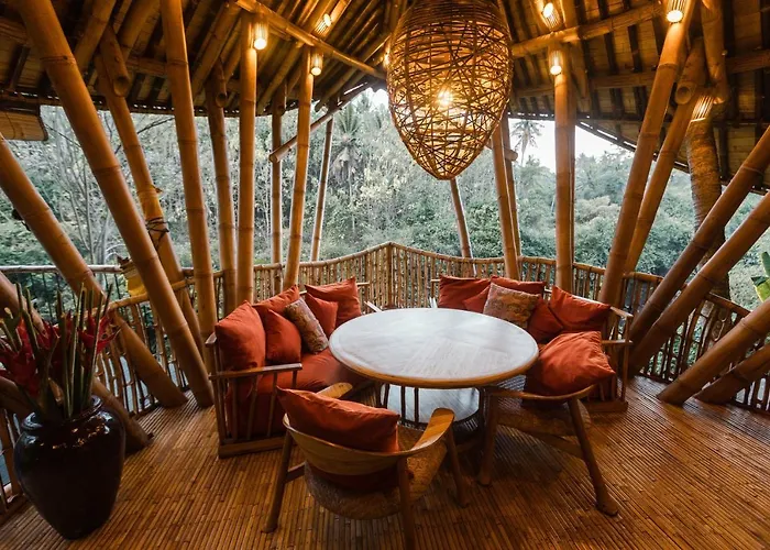 Ananda House 3Bds Eco Bamboo House Pool River View