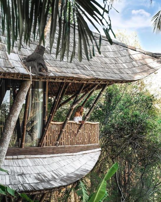 Ananda House 3bds Eco Bamboo House Pool River View Villa Bringkit