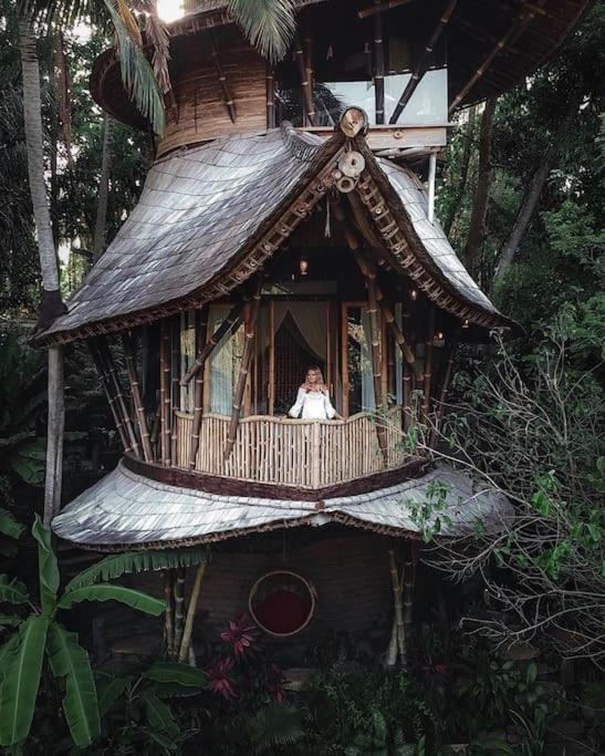 Villa Ananda House 3bds Eco Bamboo House Pool River View